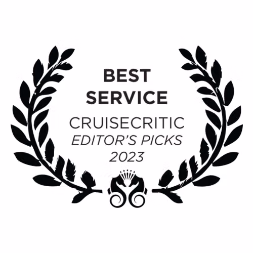Cruise Critic Editors’ Picks 2023 Best Service badge