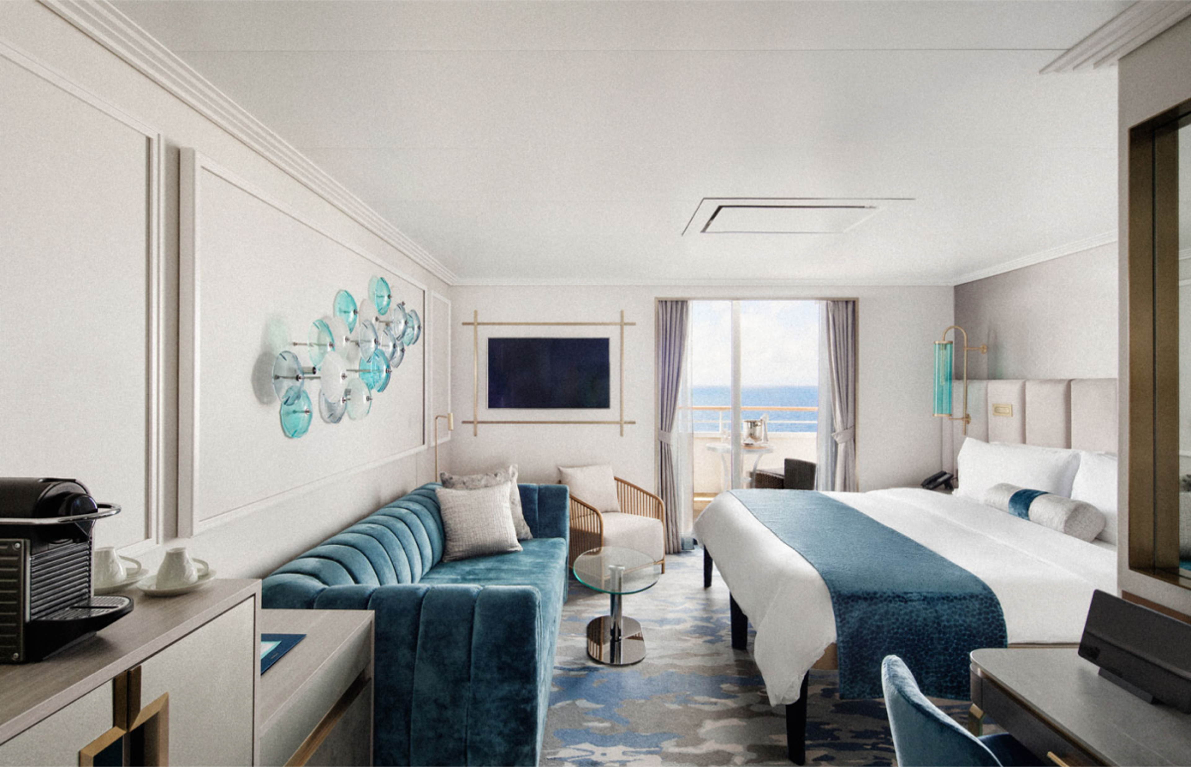 CRYSTAL SERENITY -  AQUAMARINE VERANDA SUITE