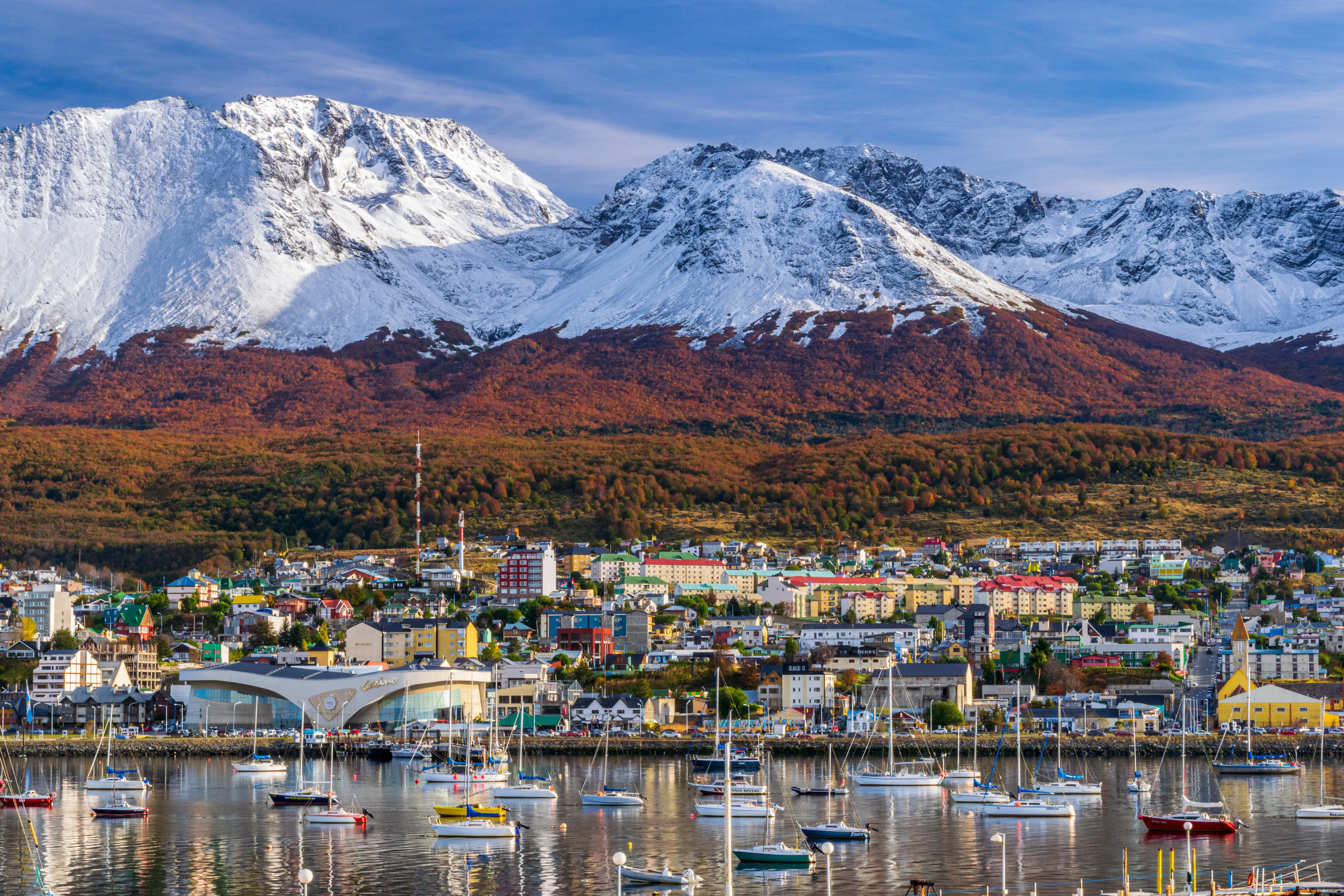 700 miles off the tip of Antarctica, Ushuaia is the land of the legendary beauty