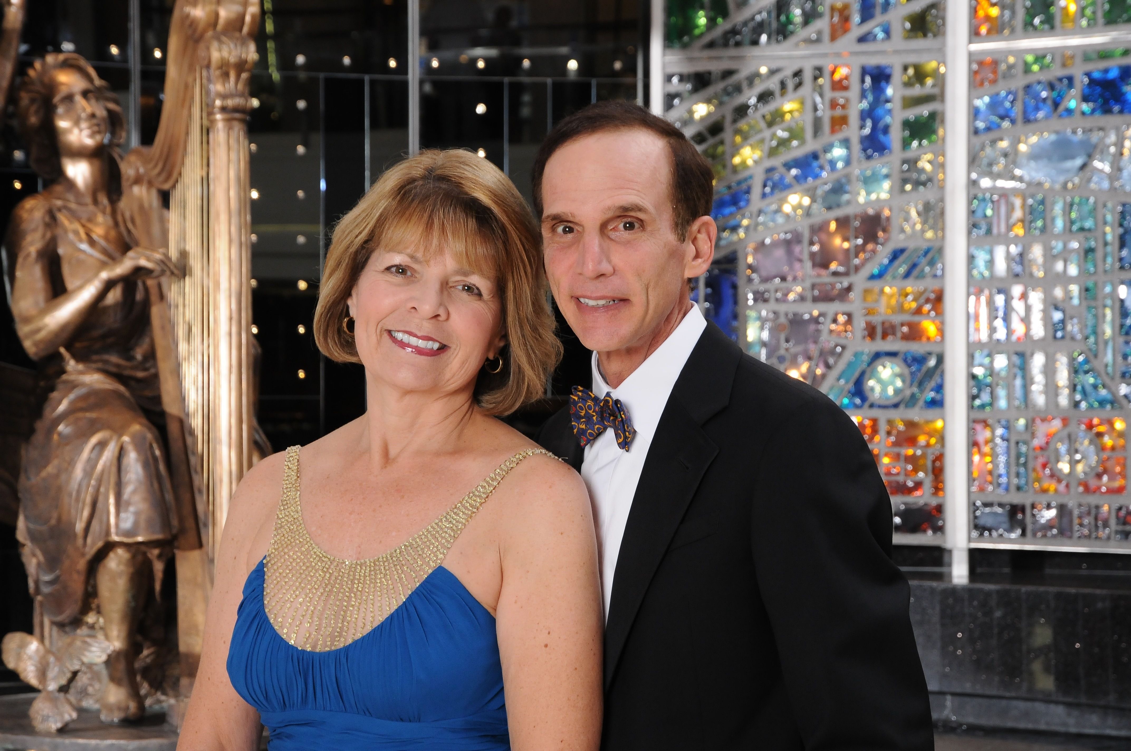 Anne Marie and Keith Steiner aboard Crystal Serenity in 2014