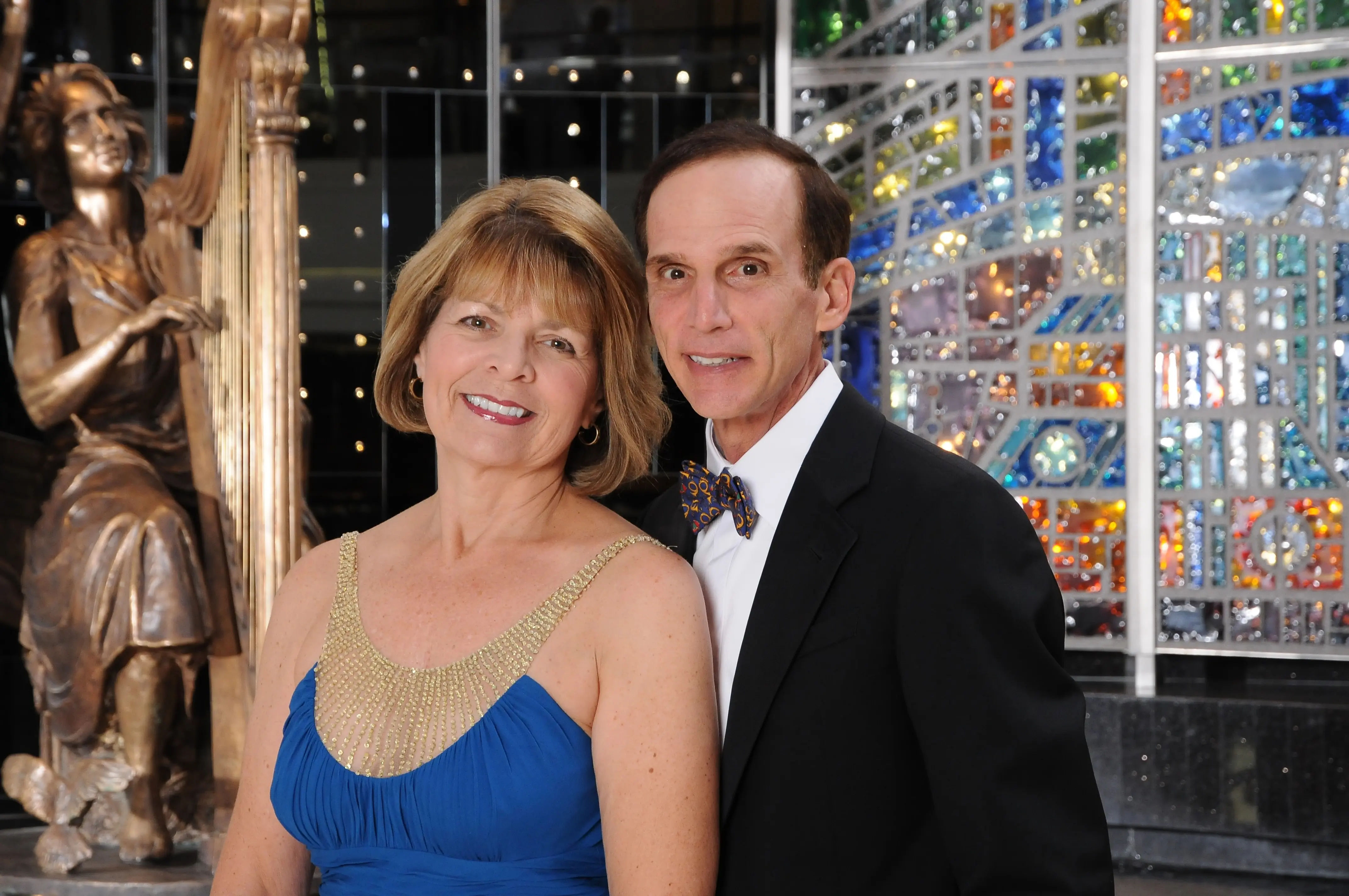 Anne Marie and Keith Steiner aboard Crystal Serenity in 2014